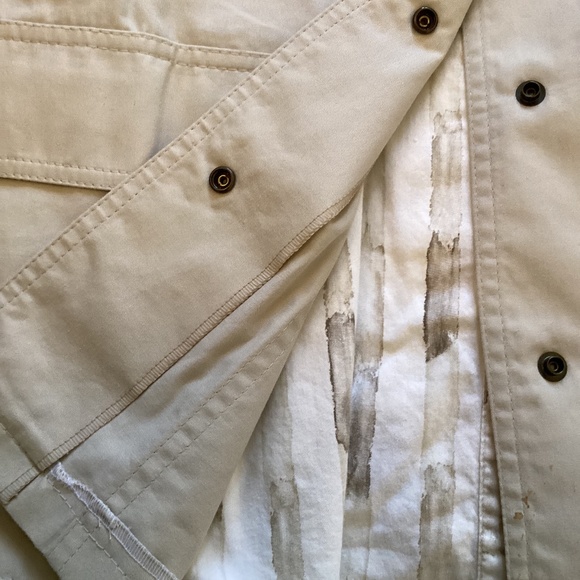 80s Aventura vintage khaki suit- skirt, blouse, short sleeve jacket 100% cot… - Picture 3 of 8